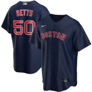 Mookie Betts Boston Red Sox Nike Alternate 2020 Replica Player Jersey - Navy