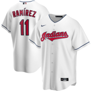 Jose Ramirez Cleveland Indians Nike Home 2020 Replica Player Jersey - White