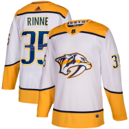 Pekka Rinne #35 Nashville Predators adidas Away Authentic Player Jersey - White