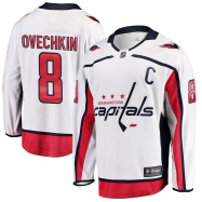 Alexander Ovechkin #8 Washington Capitals Fanatics Branded Breakaway Player Jersey - White