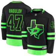 Alexander Radulov #47 Dallas Stars NHL 2020/21 Alternate Premier Breakaway Player Jersey - Black
