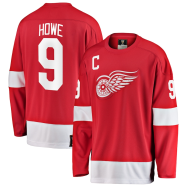 Gordie Howe #9 Detroit Red Wings Fanatics Branded Premier Breakaway Retired Player Jersey - Red