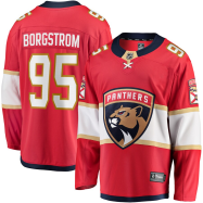 Henrik Borgstrom #95 Florida Panthers NHL Breakaway Player Jersey - Red