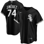 Eloy Jimenez Chicago White Sox Nike Alternate 2020 Replica Player Jersey - Black