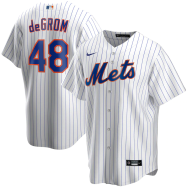 Jacob deGrom New York Mets Nike Home 2020 Replica Player Jersey - White