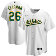 Matt Chapman Oakland Athletics Nike Home 2020 Replica Player Jersey - White