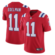 Julian Edelman New England Patriots Nike Alternate Vapor Limited Jersey - Red