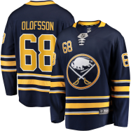 Victor Olofsson #68 Buffalo Sabres Fanatics Branded Breakaway Team Color Player Jersey - Navy