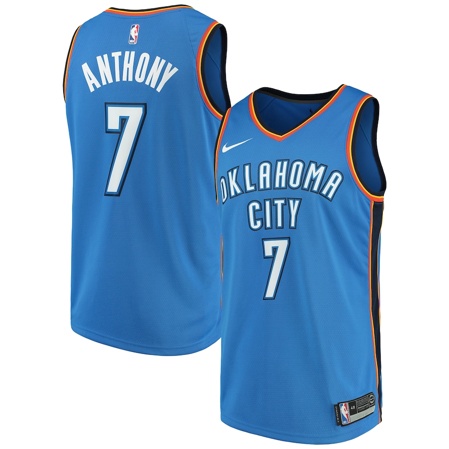 okc carmelo anthony jersey