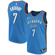 Oklahoma City Thunder Jersey Carmelo Anthony #7 NBA Jersey