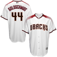 Paul Goldschmidt Arizona Diamondbacks Majestic Big & Tall Official Cool Base Player Jersey - White/Sedona Red