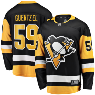 Jake Guentzel #59 Pittsburgh Penguins Fanatics Branded Home Premier Breakaway Player Jersey - Black