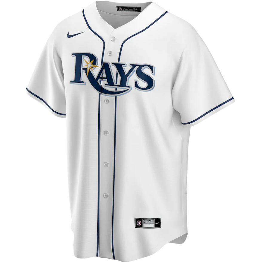 Tampa Bay Rays Nike 2020 World Series Bound Custom Authentic Jersey - White