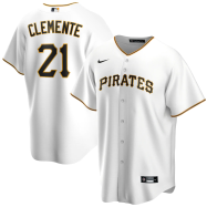 Roberto Clemente Pittsburgh Pirates Nike 2020 Home Replica Player Jersey - White