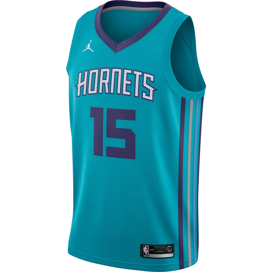 Charlotte Hornets Jersey Kemba Walker #15 NBA Jersey
