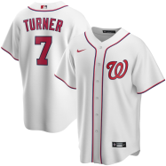 Trea Turner Washington Nationals Nike Home 2020 Replica Player Jersey - White