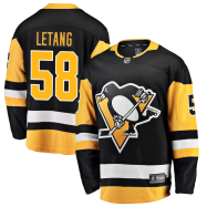 Kris Letang #58 Pittsburgh Penguins Fanatics Branded Breakaway Player Jersey - Black