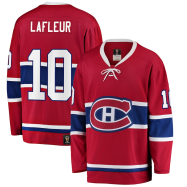 Guy Lafleur #10 Montreal Canadiens Fanatics Branded Premier Breakaway Retired Player Jersey - Red