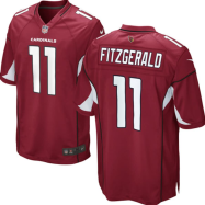 Larry Fitzgerald Arizona Cardinals Nike Game Player Jersey - Cardinal