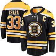 Zdeno Chara #33 Boston Bruins Fanatics Branded Breakaway Player Jersey - Black