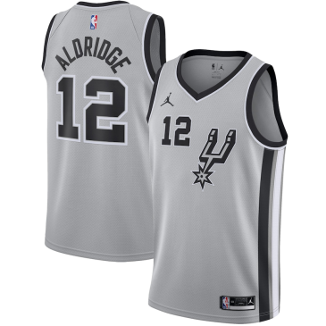 San Antonio Spurs Jersey LaMarcus Aldridge #12 NBA Jersey 2020/21