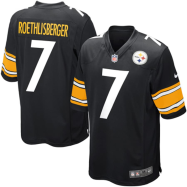 Ben Roethlisberger Pittsburgh Steelers Nike Game Player Jersey - Black