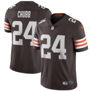 Nick Chubb Cleveland Browns Nike Vapor Limited Jersey - Brown
