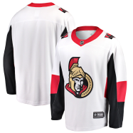 Ottawa Senators Fanatics Branded Breakaway Away Jersey - White