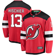 Nico Hischier #13 New Jersey Devils Fanatics Branded Breakaway Player Jersey - Red