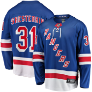 Igor Shesterkin #31 New York Rangers NHL Premier Breakaway Player Jersey - Blue