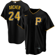 Chris Archer Pittsburgh Pirates Nike Alternate 2020 Replica Player Jersey - Black