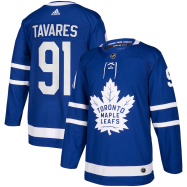 John Tavares #91 Toronto Maple Leafs adidas Home Authentic Player Jersey - Blue