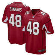 Isaiah Simmons Arizona Cardinals Nike 2020 NFL Draft First Round Pick Game Jersey - Cardinal