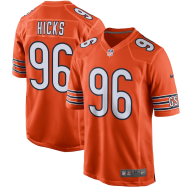 Akiem Hicks Chicago Bears Nike Player Game Jersey - Orange