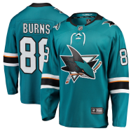 Brent Burns #88 San Jose Sharks Fanatics Branded Breakaway Player Jersey - Teal