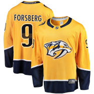 Filip Forsberg #9 Nashville Predators Fanatics Branded Breakaway Player Jersey - Gold