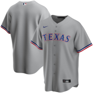 Texas Rangers Nike Road 2020 Replica Team Jersey - Gray