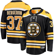 Patrice Bergeron #37 Boston Bruins Fanatics Branded Breakaway Player Jersey - Black