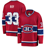 Patrick Roy #33 Montreal Canadiens Fanatics Branded Premier Breakaway Retired Player Jersey - Red