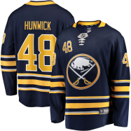 Matt Hunwick #48 Buffalo Sabres Fanatics Branded Breakaway Team Color Player Jersey - Navy