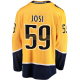 Roman Josi #59 Nashville Predators Fanatics Branded Breakaway Player Jersey - Gold