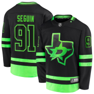Tyler Seguin #91 Dallas Stars NHL 2020/21 Alternate Premier Breakaway Player Jersey - Black