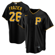 Adam Frazier Pittsburgh Pirates Nike Alternate 2020 Replica Player Jersey – Black