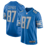 Quintez Cephus Detroit Lions Nike Game Jersey - Blue