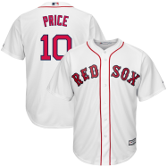 David Price Boston Red Sox Majestic Official Cool Base Player Jersey - White