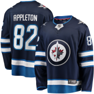 Mason Appleton #82 Winnipeg Jets Fanatics Branded Home Breakaway Player Jersey - Navy
