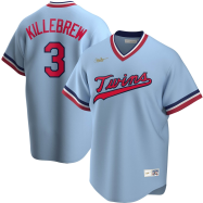 Harmon Killebrew Minnesota Twins Nike Road Cooperstown Collection Player Jersey - Light Blue