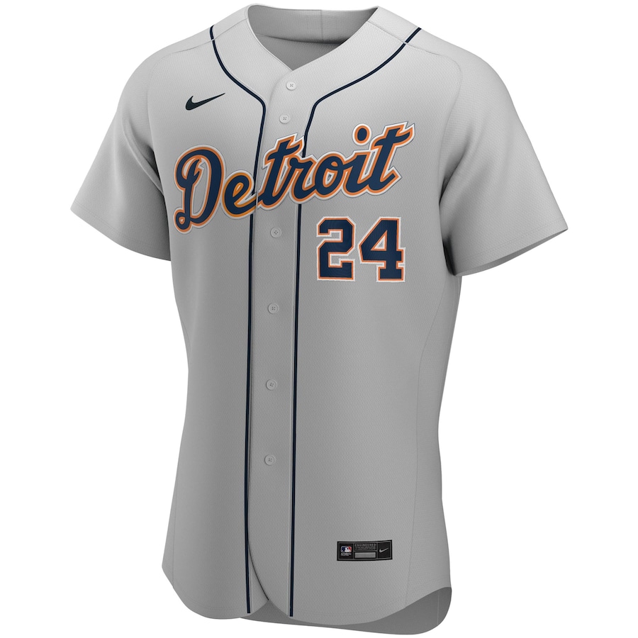 Miguel Cabrera Detroit Tigers Nike Road 2020 Authentic Player Jersey - Gray