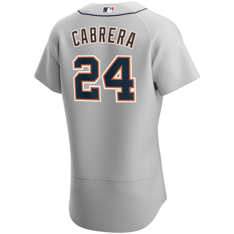 Miguel Cabrera Detroit Tigers Nike Road 2020 Authentic Player Jersey - Gray
