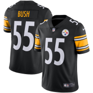 Devin Bush Pittsburgh Steelers Nike Vapor Limited Jersey - Black